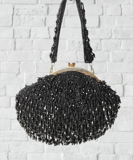 Bridesmaid Crystal Half Frame Clutch