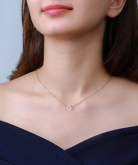 Silver Starry Affair Necklace