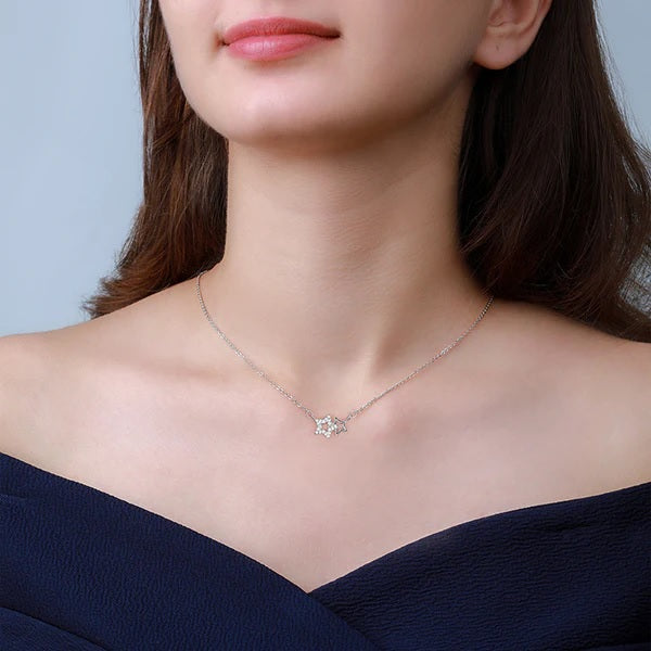 Silver Starry Affair Necklace