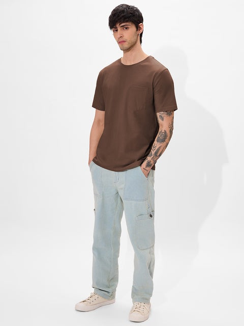 Solids Cinnamon Brown T-Shirts