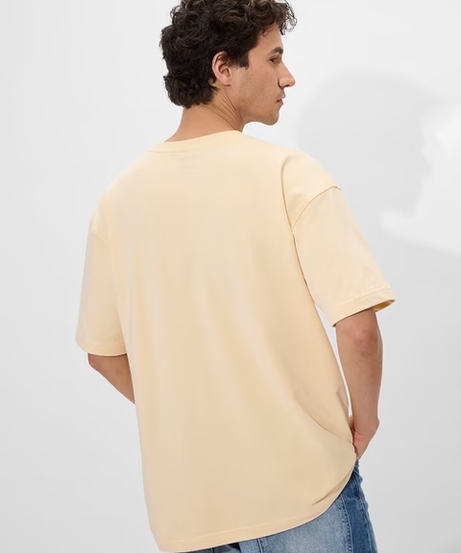 Coffee Stamp Oversized T-Shirts