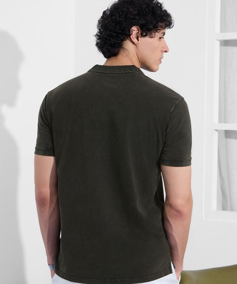 Vintage Wash Pine Polos