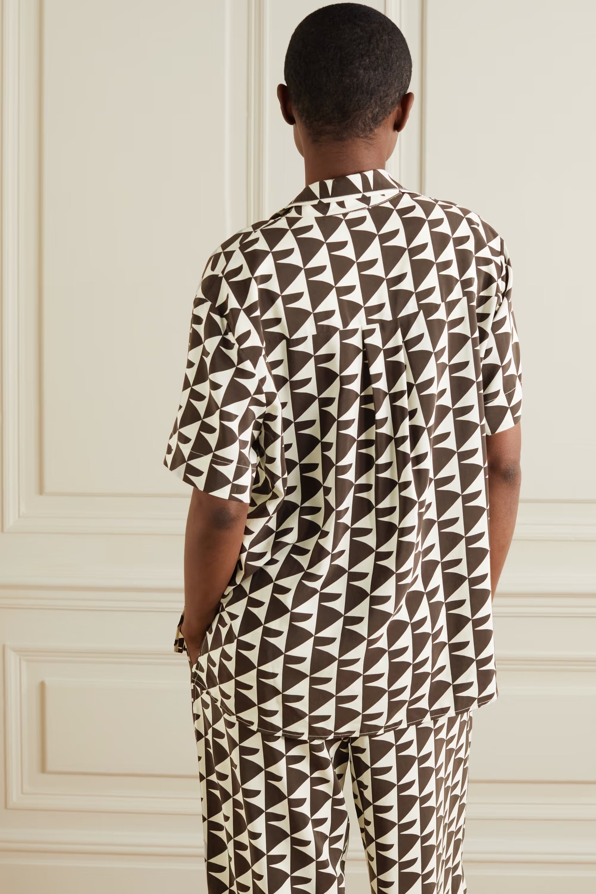 Russain Satin Digital Printed Women's Co-ord Set