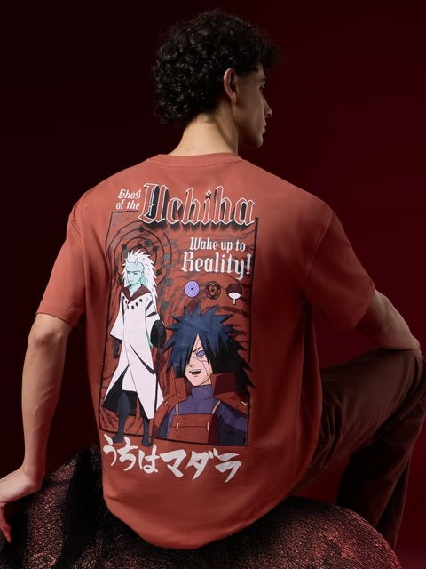 Naruto Shippuden Infinite Tsukuyomi Oversized T-Shirts