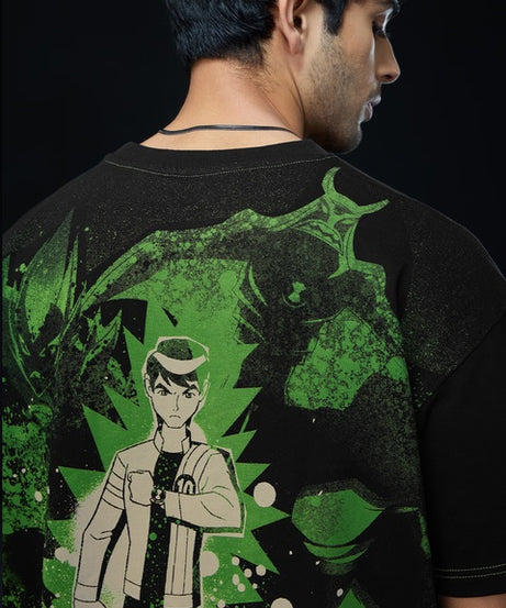 Ben 10 Alien Force  Cosmic Defender Oversized T-Shirts