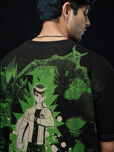 Ben 10 Alien Force  Cosmic Defender Oversized T-Shirts