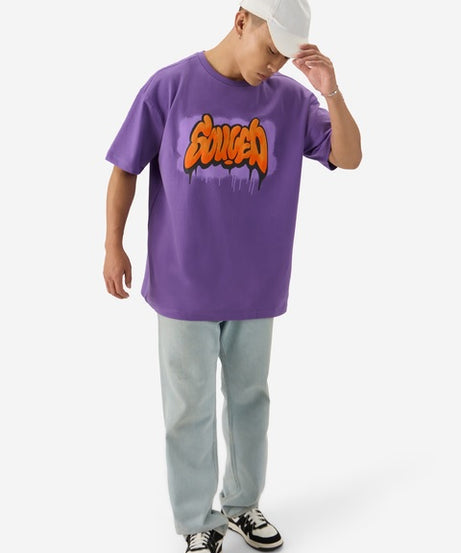 Purple Oversized T-Shirts