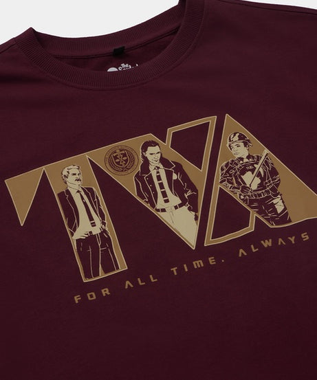 Loki Time Variance Authority Oversized T-Shirts