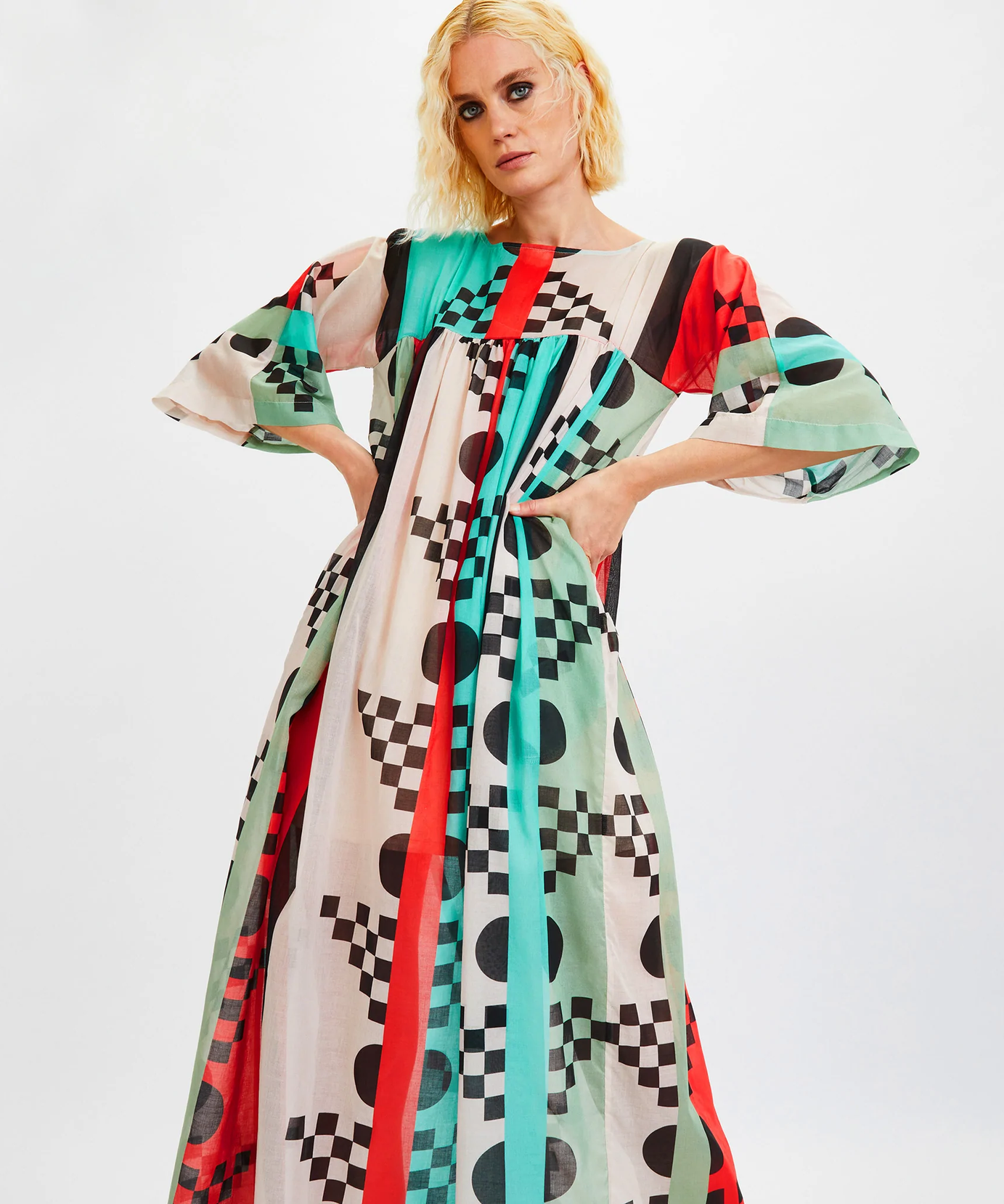 Soft Rayon Cotton Kaftan – Lightweight and Breathable Caftan For Women's