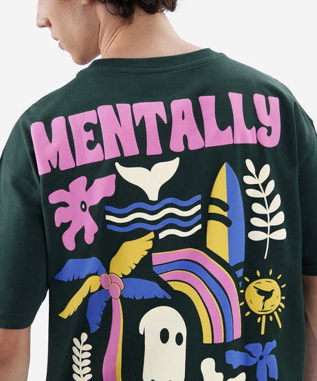 At The Beach Oversized T-Shirts