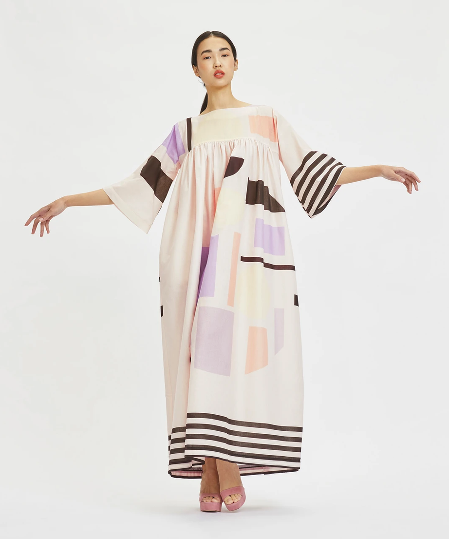 Soft Rayon Cotton Kaftan - Comfortable and Stylish Caftan For Women's