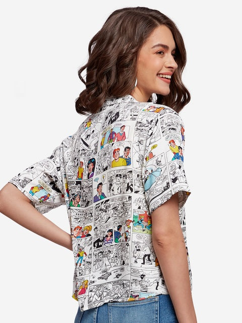 Archie Comic Strip Women Holiday Shirts