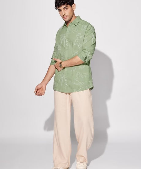 Bloom Summer Vibe Cotton Linen Shirts