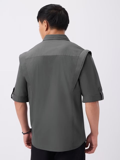 Korean Shirt Steel Oversized Shirt