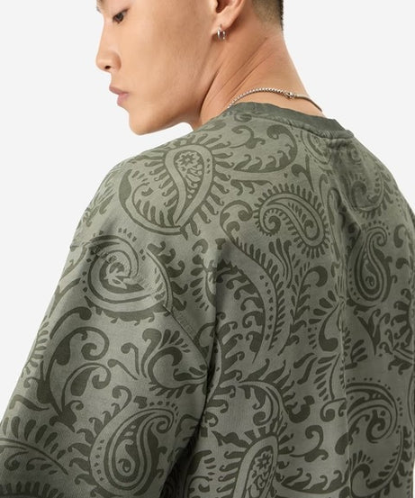 Paisley Oversized T-Shirts