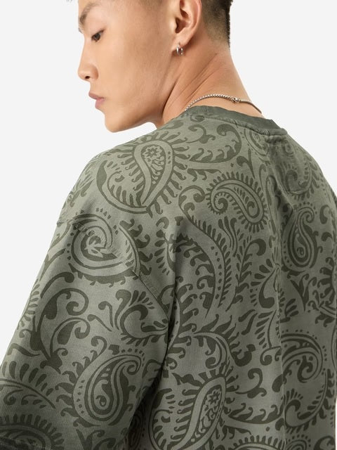 Paisley Oversized T-Shirts
