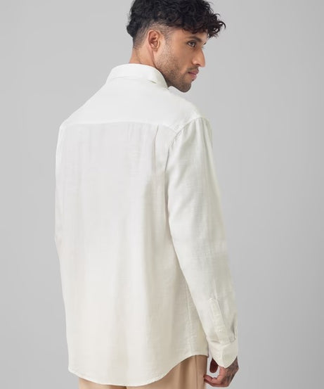 Nautical Fish Men Relaxed Shirts