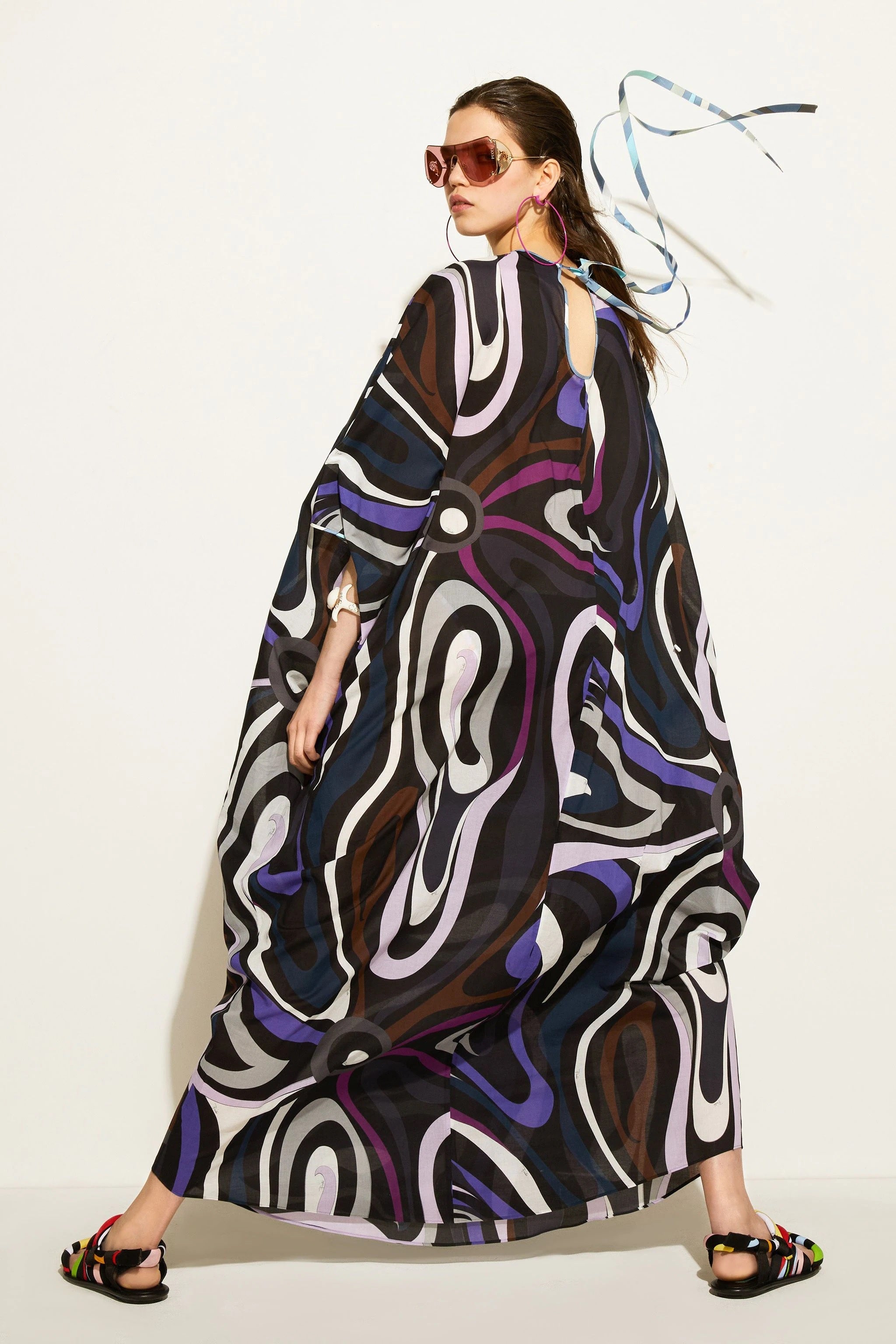 Lewish Cotton Kaftan - Soft & Lightweight Lounge Wear Women's Caftan