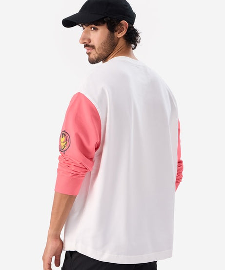 Iron-Man Graffiti Oversized Full Sleeve T-Shirts