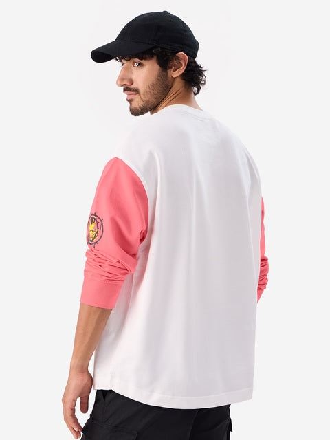 Iron-Man Graffiti Oversized Full Sleeve T-Shirts