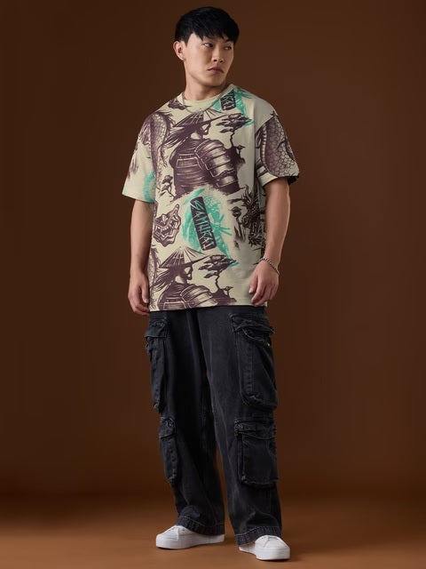 Samurai Oversized T-Shirts