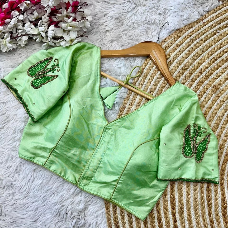 Mayo Silk Saree Blouse