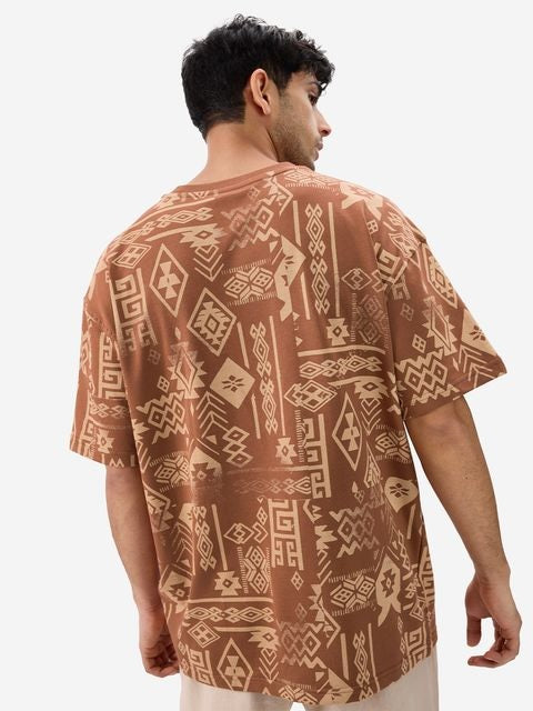 Spirit Mosaic Oversized T-Shirts