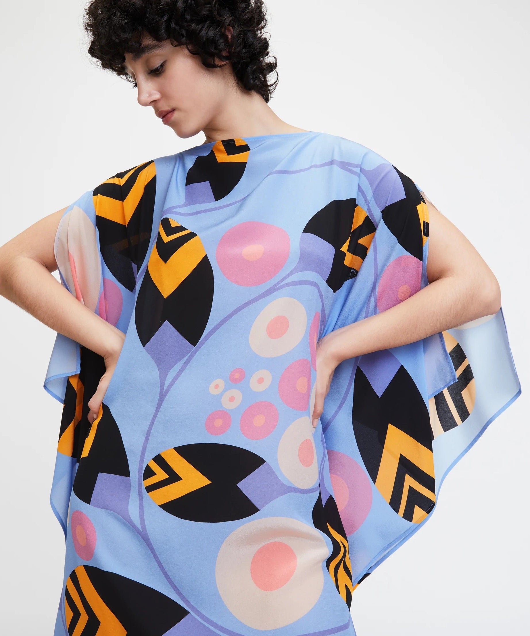 Designer French Moss Kaftan - Flowy and Comfortable for Women