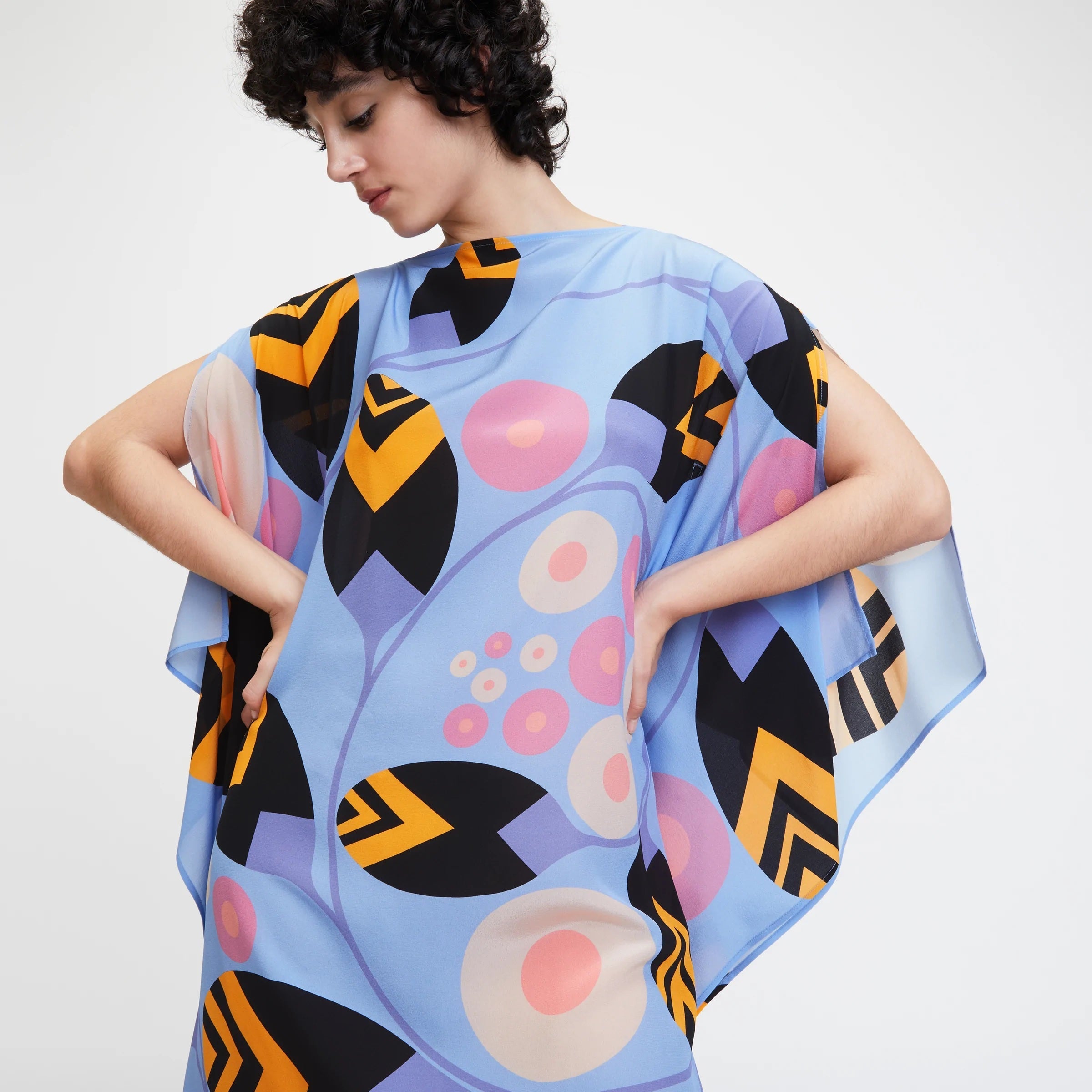 Designer French Moss Kaftan - Flowy and Comfortable for Women