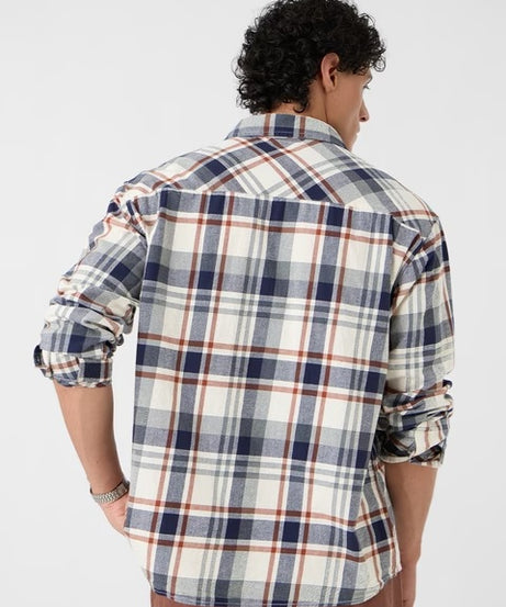Plaid Harbor Men Relaxed Shirts