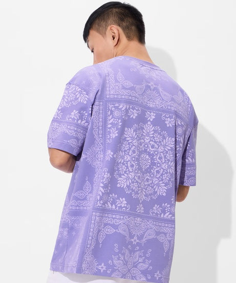 Indie Blue Oversized T-Shirts