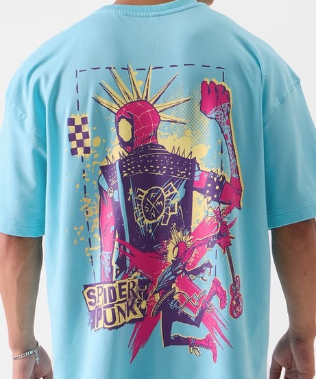 Spider-Man Punk Oversized T-Shirts