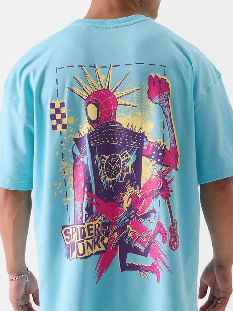 Spider-Man Punk Oversized T-Shirts