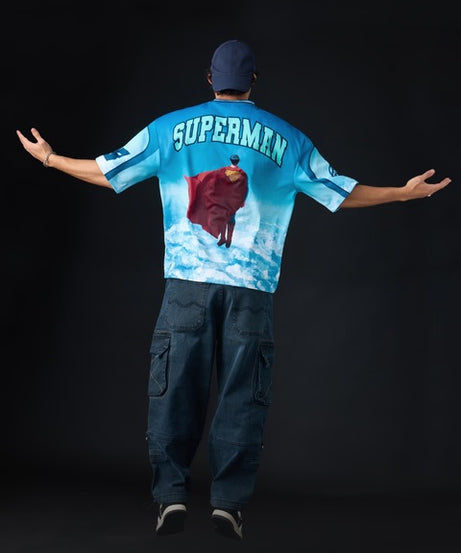 Superman Rise To The Top Oversized Jerseys