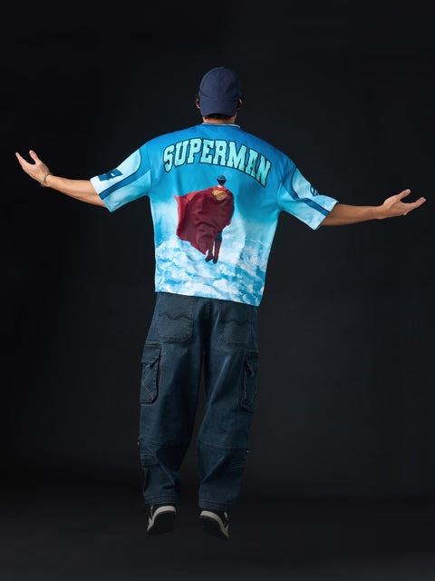 Superman Rise To The Top Oversized Jerseys