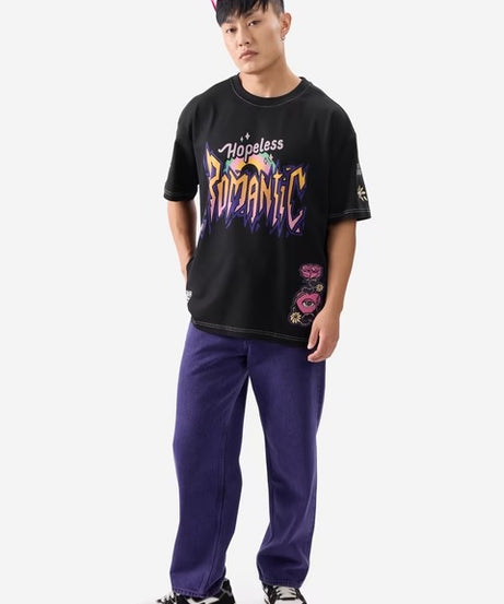 Bloom Hopeless Romantic Oversized T-Shirts