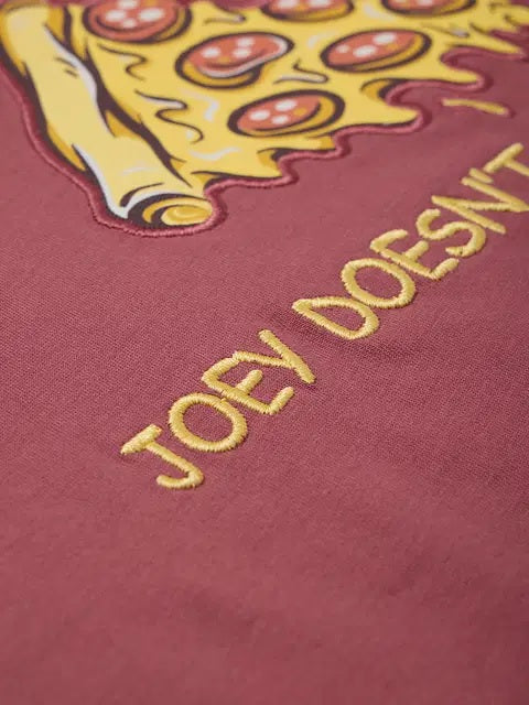 Friends Joey's Pizza Women Relaxed Fit T-Shirts