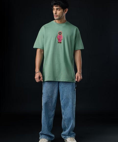 Squid Games Soldier Oversized T-Shirts