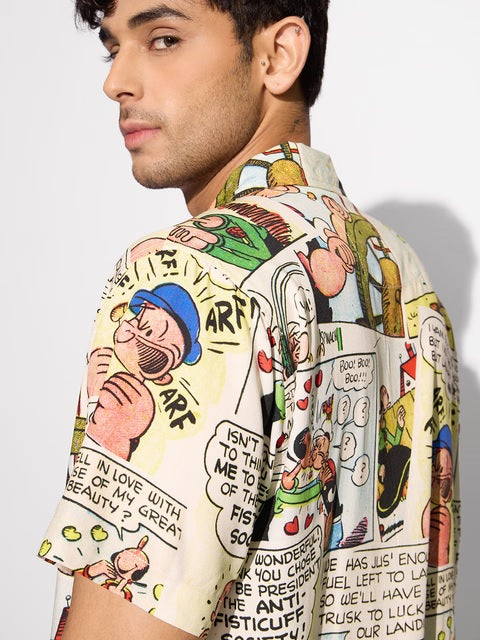 Popeye Comic Vibe Holiday Shirts