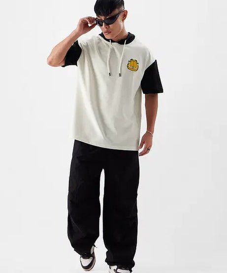 Garfield Guarding Me Hooded T-Shirts