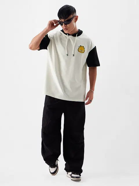 Garfield Guarding Me Hooded T-Shirts