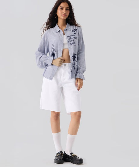 Popeye Happy Olive Women Shirts