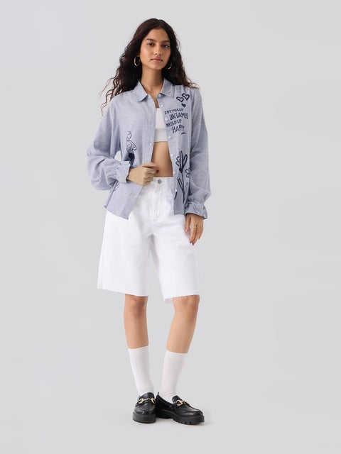 Popeye Happy Olive Women Shirts