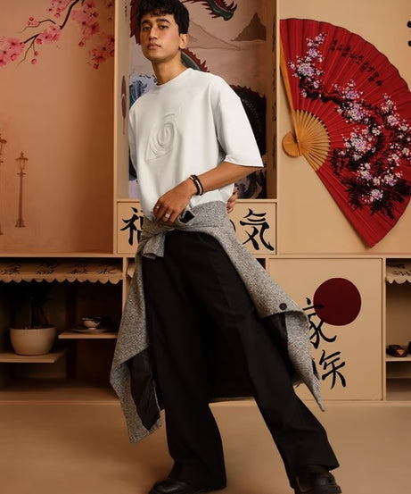 Naruto Leaf Super Oversized T-Shirts