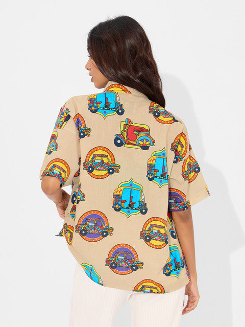 Desi Paintwork Women Holiday Shirts