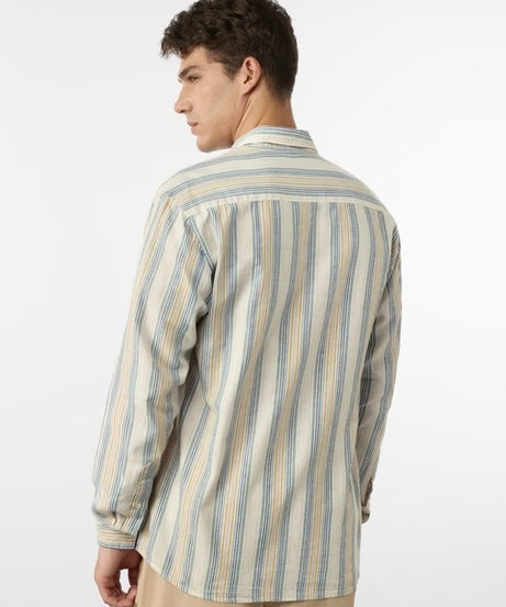 Stripes Sundown Cotton Linen Shirts