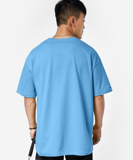 Atlantic Blue Oversized T-Shirts