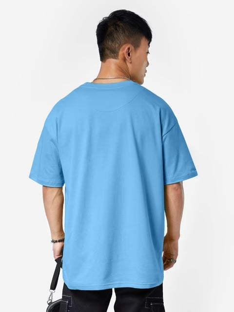 Atlantic Blue Oversized T-Shirts