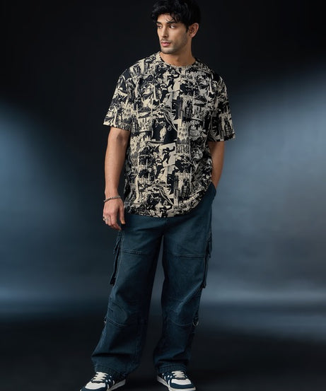 Batman Gotham City Oversized T-Shirts