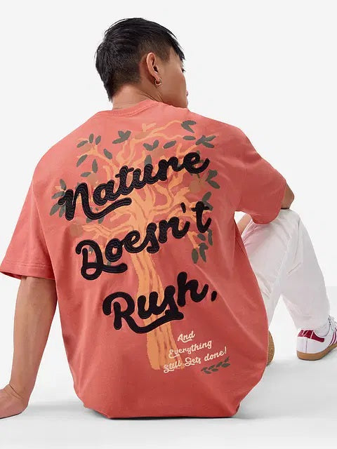 Bloom Slow Down Oversized T-Shirts